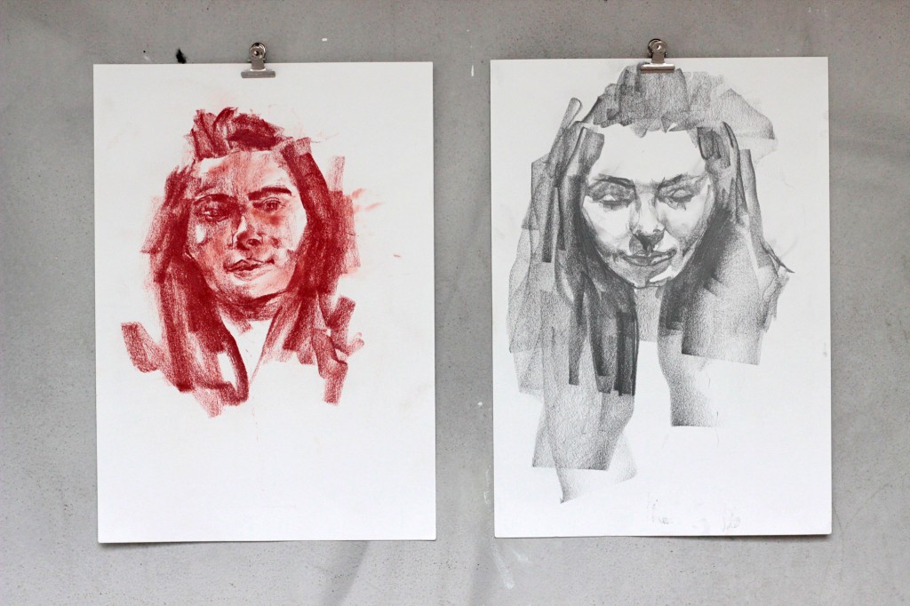 walter molli charcoal 29,7 cm x 42 cm 2015